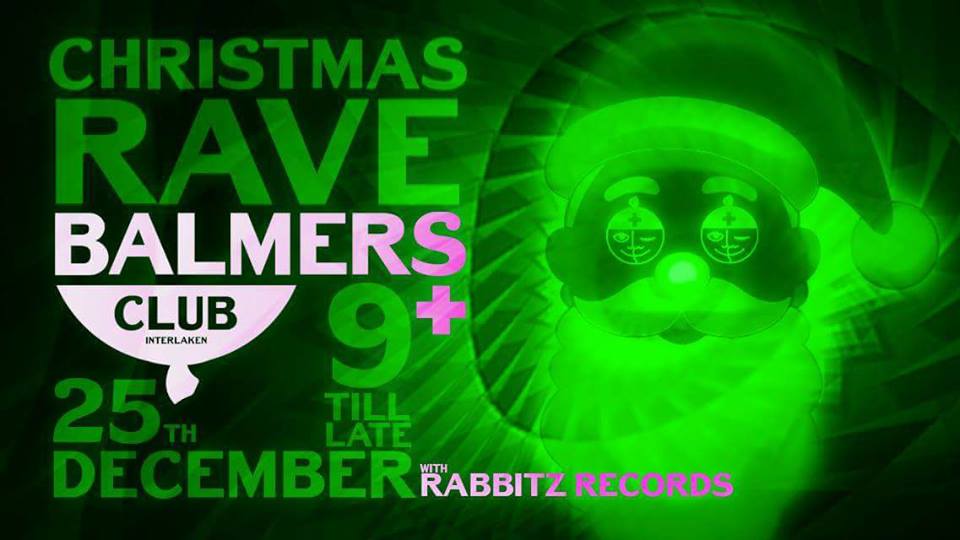 Christmas Rave Balmers Hostel, Camping &