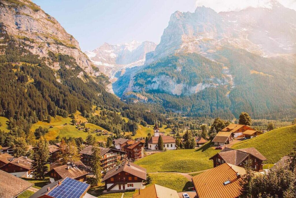 visiting grindelwald village