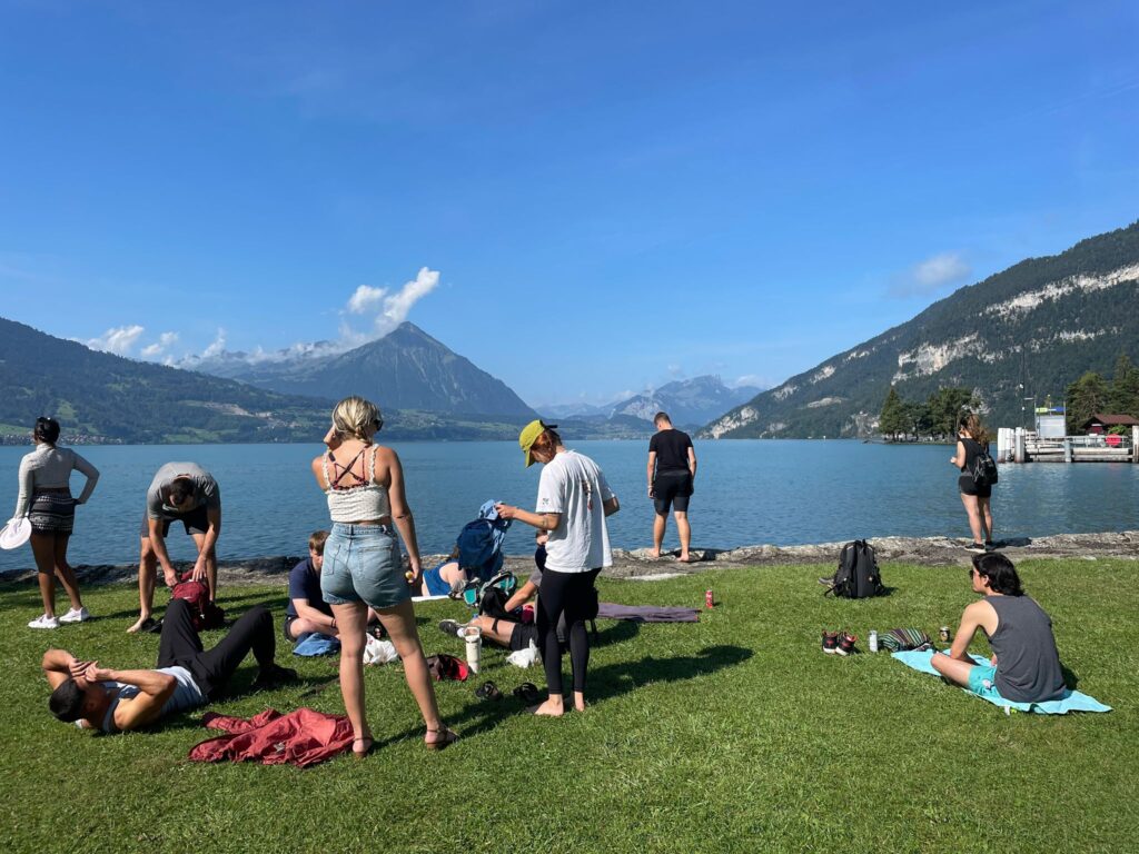 Seeschwimmen Interlaken