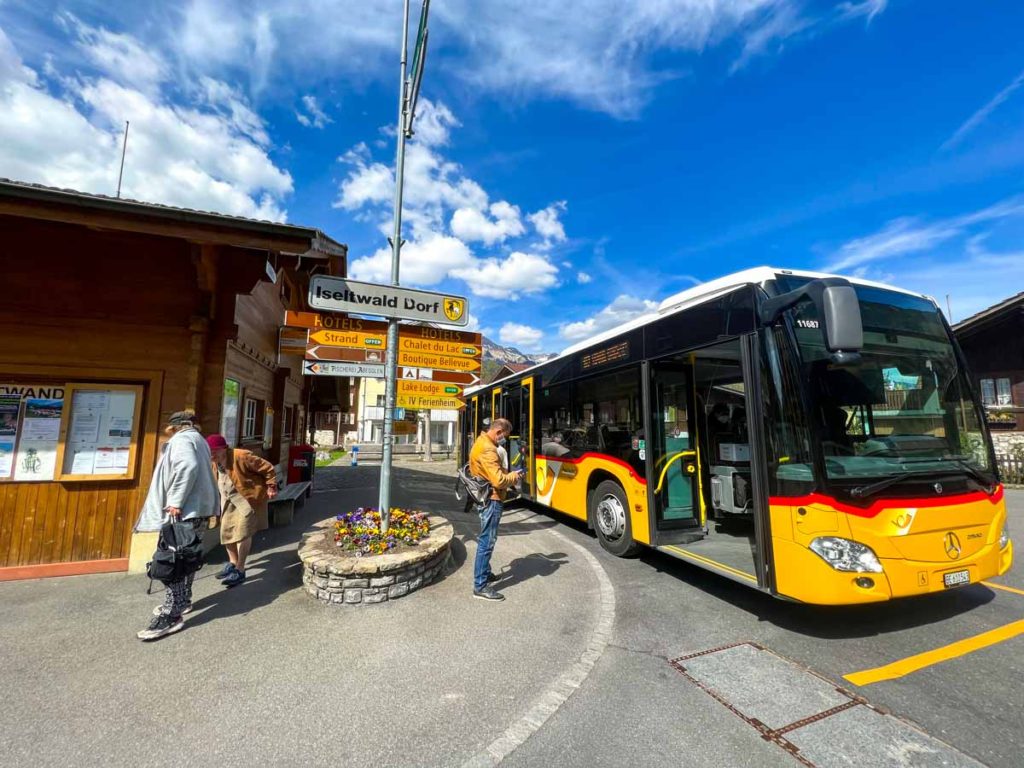 guest card interlaken bus