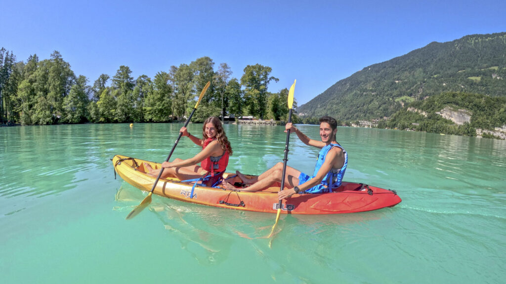 Hightide kayak School Kayak Rentals on Lake Brienz